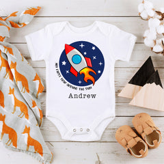 My First Trip Around The Sun Baby Bodysuit