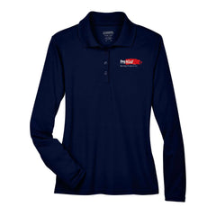 PROWALL - CORE365 Women's Pinnacle Performance Long Sleeve Piqué Polo - 78192