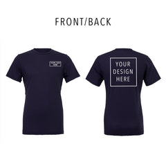 BELLA + CANVAS - Jersey Tee - Front/Back