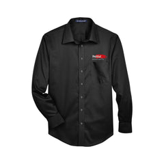 PROWALL - Devon & Jones Men's Crown Collection® Solid Stretch Twill Woven Dress Shirt - DG530