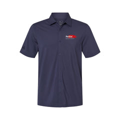 PROWALL - Adidas Men's Full Button Down Short Sleeve Shirt - A595