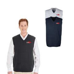 PROWALL - Harriton Men's Pilbloc™ V-Neck Sweater Vest - M415