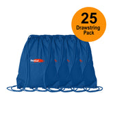 PROWALL - 25 Pcs Liberty Bags Drawstring Pack with DUROcord - 8881