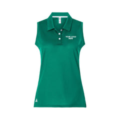 Adidas Women's Ottoman Sleeveless Polo - A1005