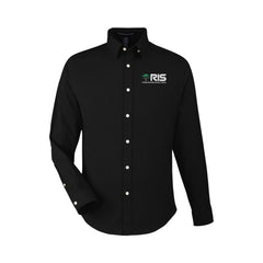RIS - Devon & Jones Men's CrownLux Performance® Spencer Poplin Dress Shirt - DG505