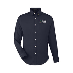 RIS - Devon & Jones Men's CrownLux Performance® Spencer Poplin Dress Shirt - DG505