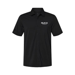 RUCO - Adidas Men's Full Button Down Short Sleeve Shirt - A595
