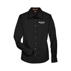 RUCO - Harriton Women's Easy Blend™ Long Sleeve Twill Dress Shirt with Stain-Release - M500W (Copy)