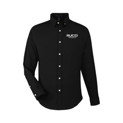 RUCO - Devon & Jones Men's CrownLux Performance® Spencer Poplin Dress Shirt - DG505