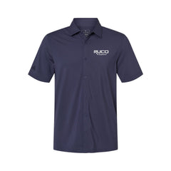 RUCO - Adidas Men's Full Button Down Short Sleeve Shirt - A595