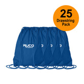 RUCO - 25 Pcs Liberty Bags Drawstring Pack with DUROcord - 8881