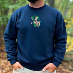 Embroidered Skeleton Sweatshirt