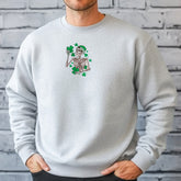 Embroidered Skeleton Sweatshirt