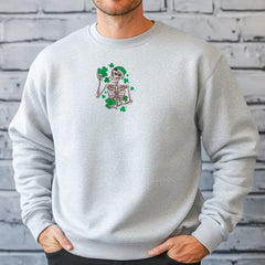Embroidered Skeleton Sweatshirt