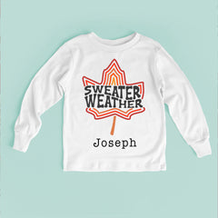 Sweater Weather Baby Bodysuit