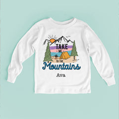 Take Me To The Mountains Baby Bodysuit