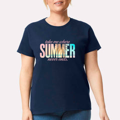 Take Me Where Summer Never Wnds T-shirt