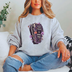Thick Tighs And Spooky Vibes Sweatshirt