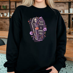 Thick Tighs And Spooky Vibes Sweatshirt