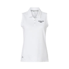 Adidas Women's Ottoman Sleeveless Polo - A1005