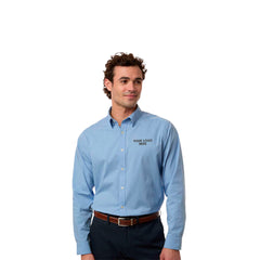 Devon & Jones Men's CrownLux Performance® Spencer Poplin Dress Shirt - DG505