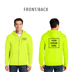 SAFETY Gildan - Heavy Blend™ Full-Zip Hooded Sweatshirt - 18600