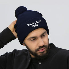 Sportsman - 12" Pom-Pom Cuffed Beanie