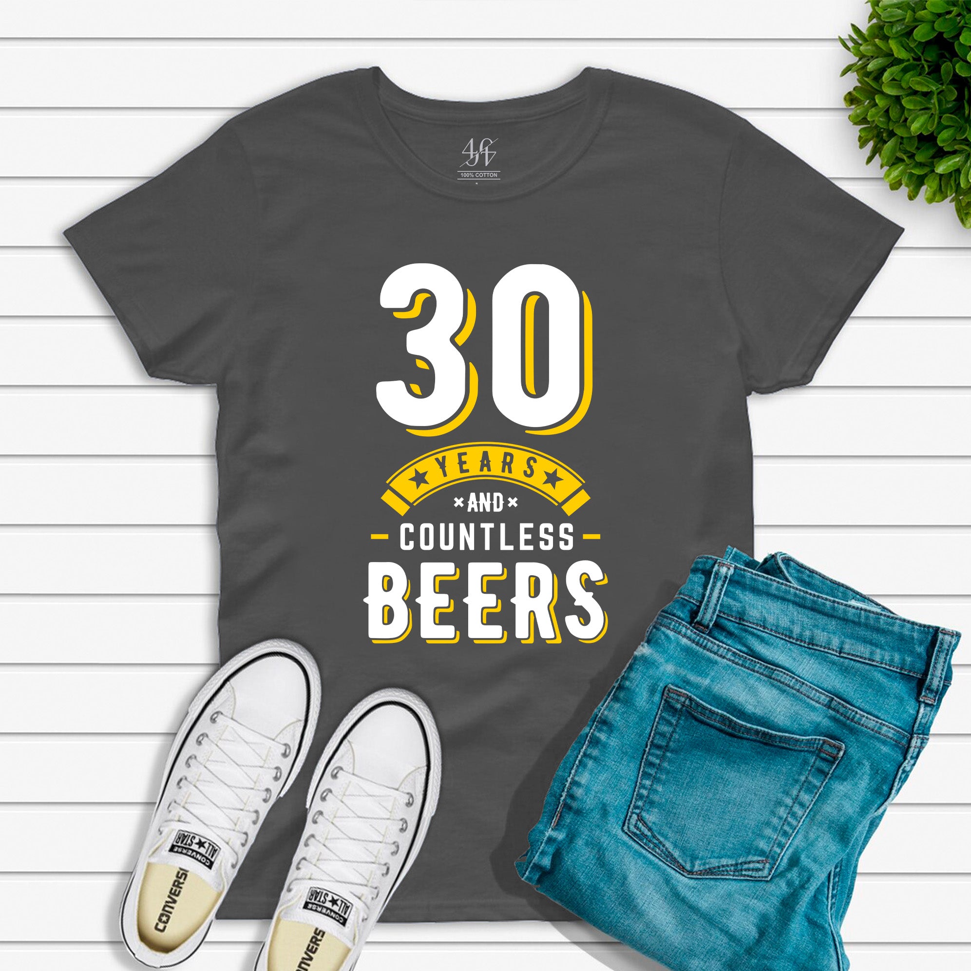 30 Years And Countless Beers T-shirt