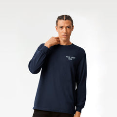 American Apparel - Heavyweight Cotton Long Sleeve Tee - Front