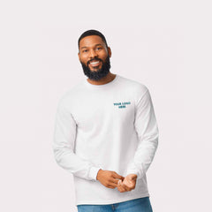 Gildan - DryBlend® 50/50 Long Sleeve T-Shirt - Front