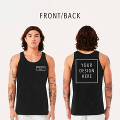 BELLA + CANVAS - Jersey Tank - Front/Back