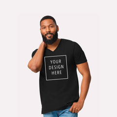 BELLA + CANVAS - Jersey V-Neck Tee - Front