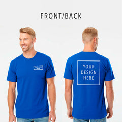 American Apparel - Fine Jersey Tee - Front/Back