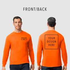 Gildan - Heavy Cotton™ Long Sleeve T-Shirt - Front/Back