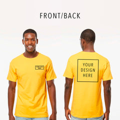 M&O - Gold Soft Touch T-Shirt - Front/Back