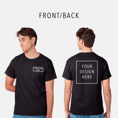 Hanes - Authentic T-Shirt- Front/Back
