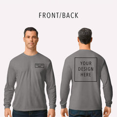 Comfort Colors - Garment-Dyed Heavyweight Long Sleeve T-Shirt - Front/Back