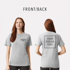American Apparel - Heavyweight Cotton Tee - Front/Back