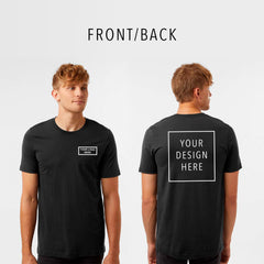 Tultex - Combed Cotton T-Shirt - Front/Back