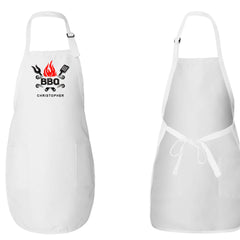 Embroidered BBQ Apron