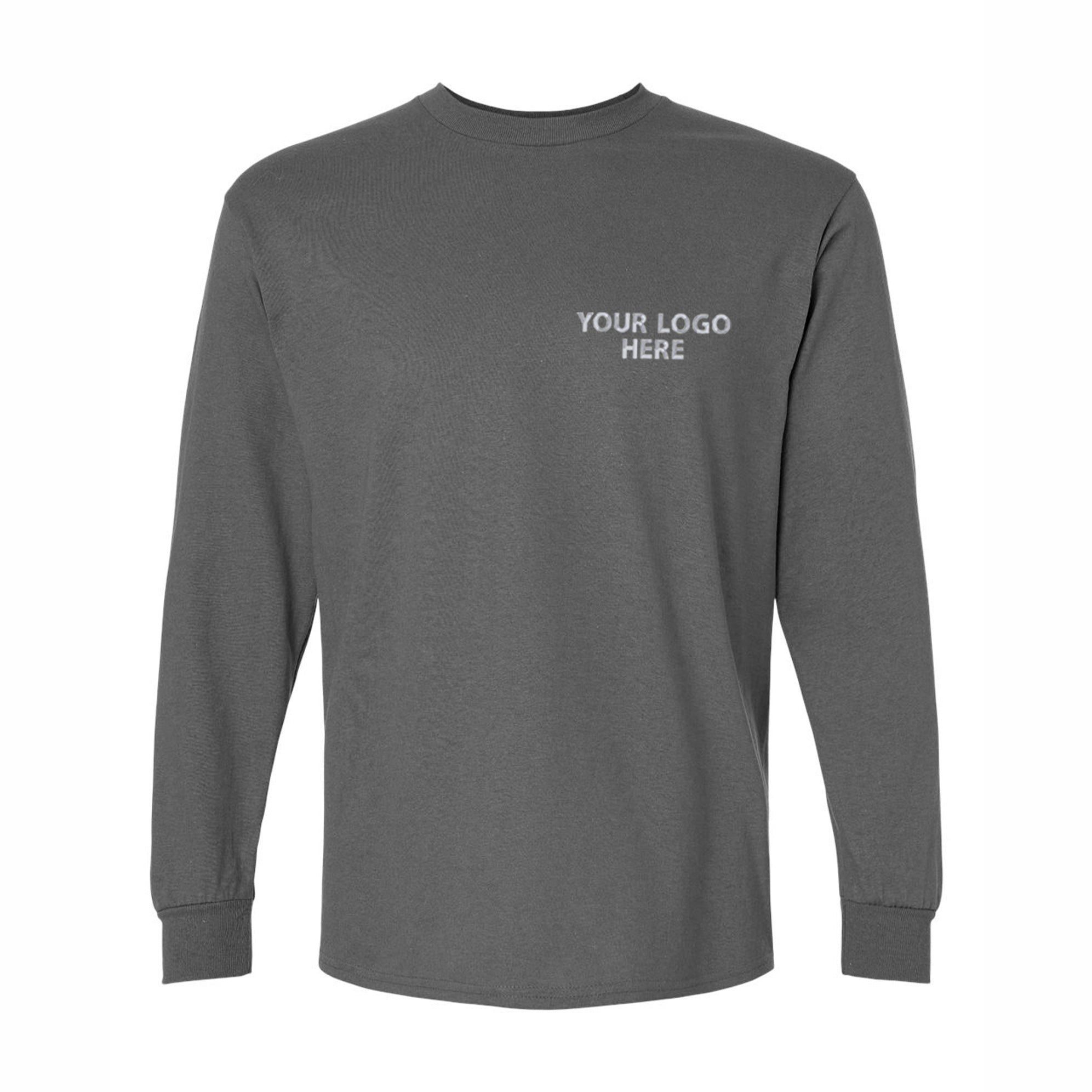 Gildan - Ultra Cotton® Long Sleeve T-Shirt - Front