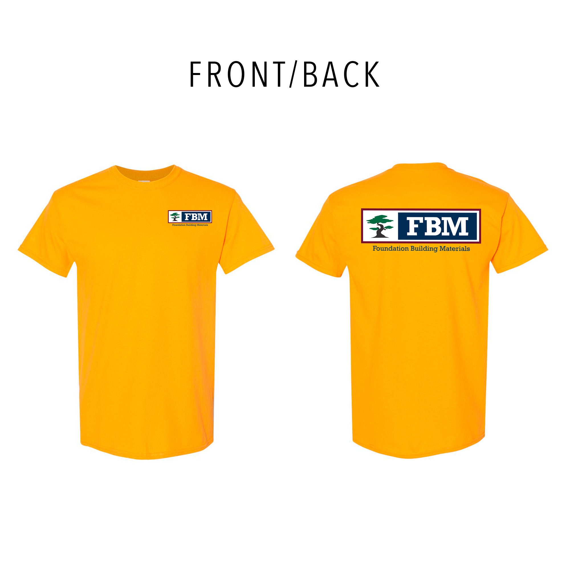 Gildan - Heavy Cotton™ T-Shirt - Front/Back (printing)
