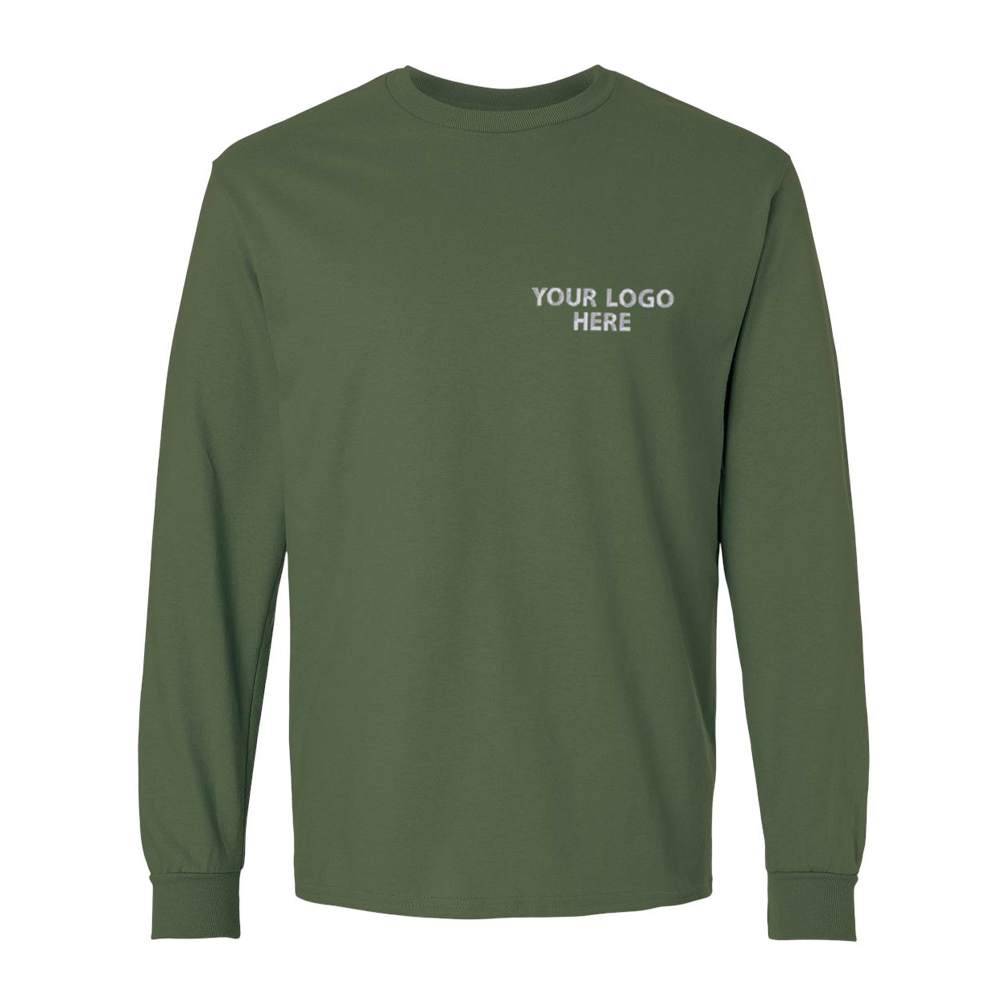Gildan - Ultra Cotton® Long Sleeve T-Shirt - Front