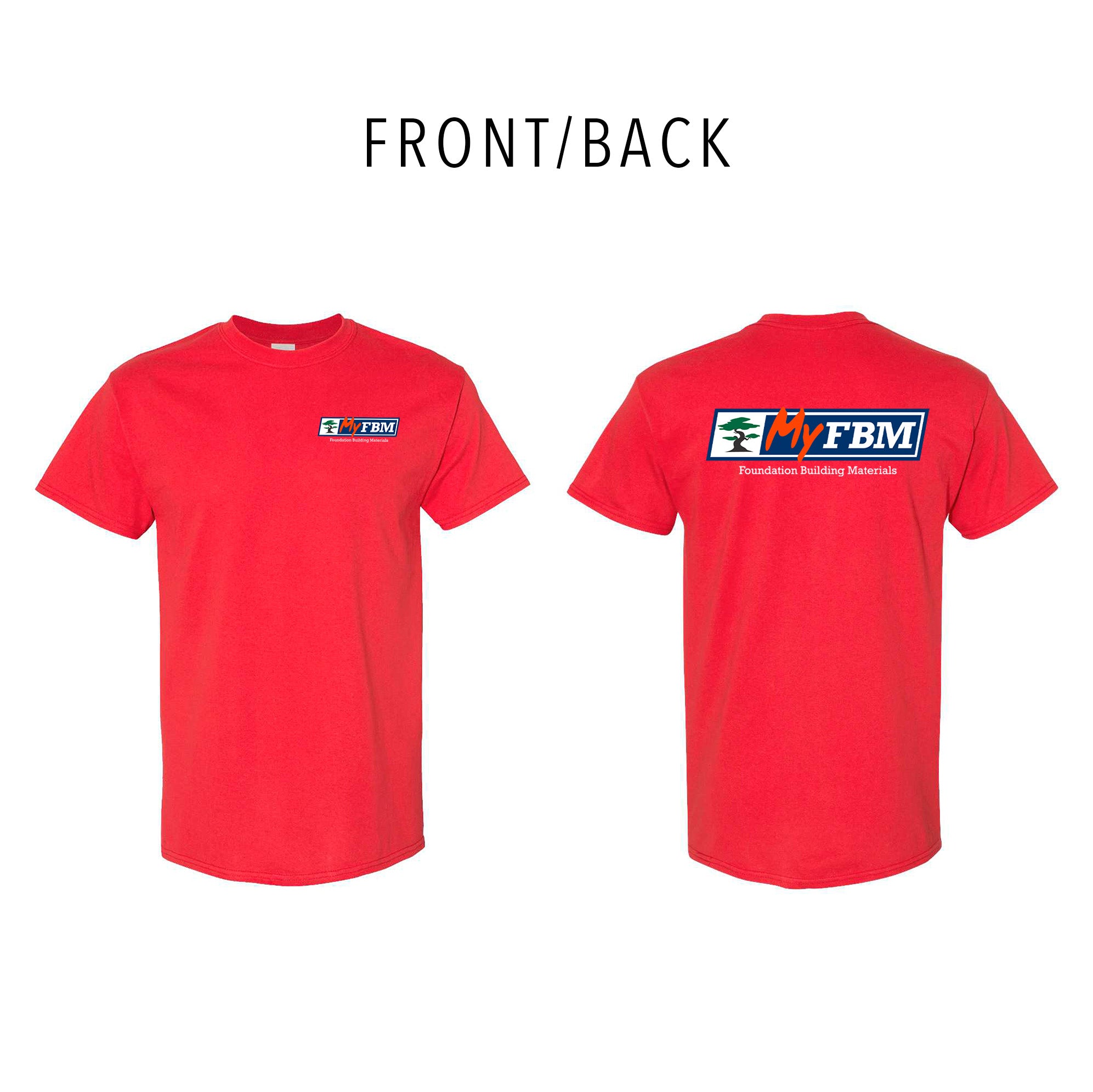 Gildan - Heavy Cotton™ T-Shirt - Front/Back (printing)