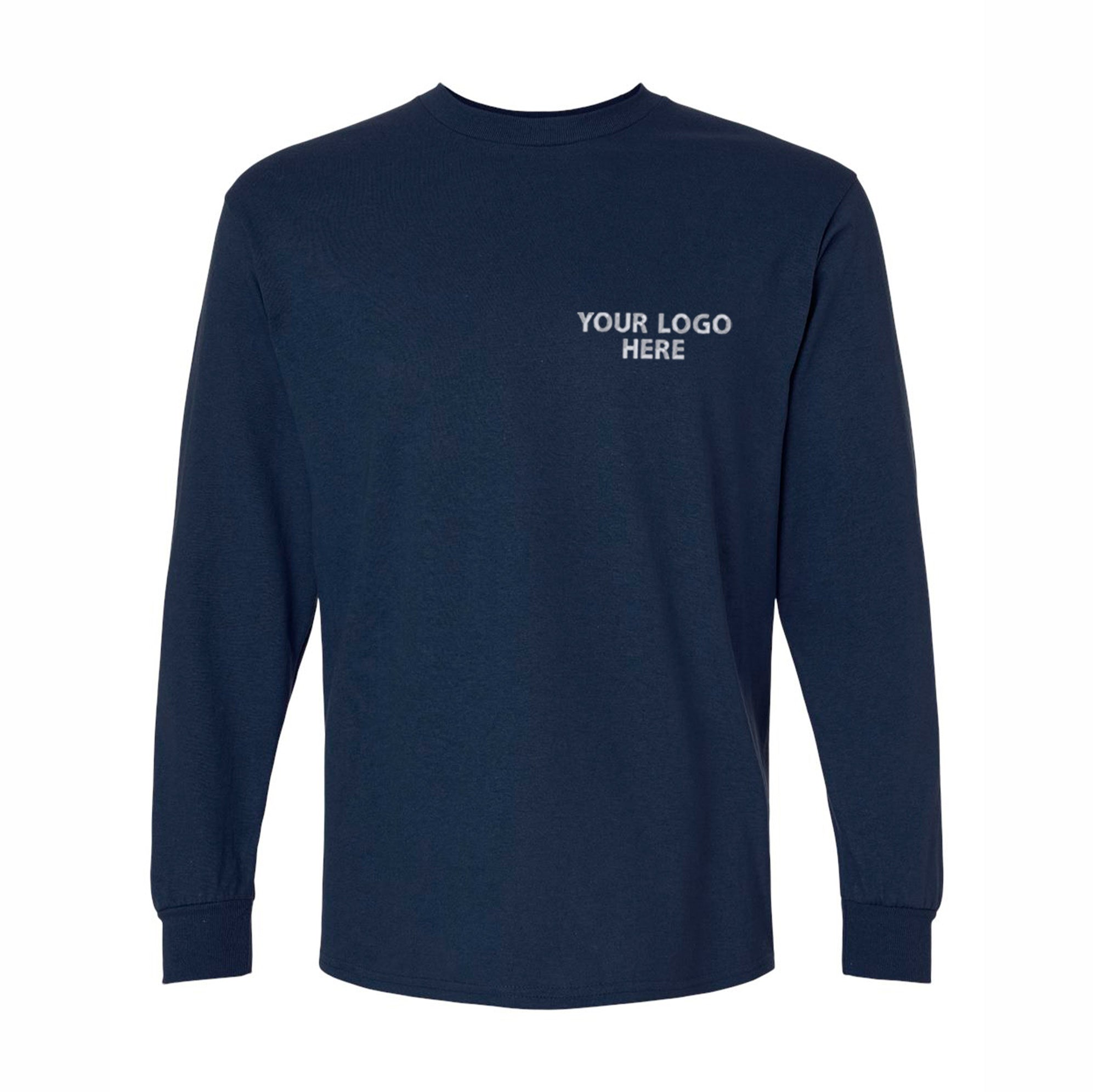 Gildan - Ultra Cotton® Long Sleeve T-Shirt - Front