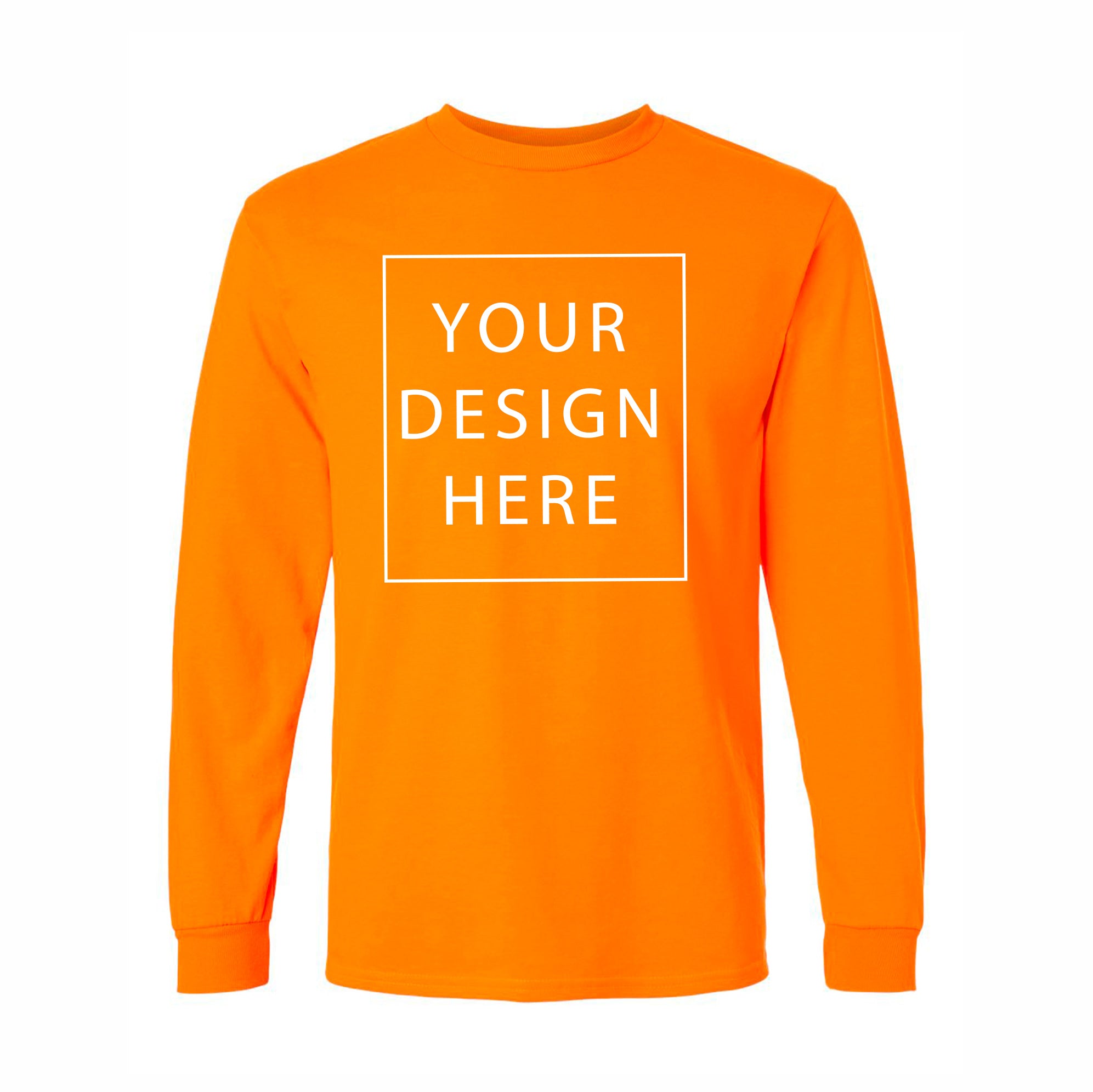 Gildan - Ultra Cotton® Long Sleeve T-Shirt - Front