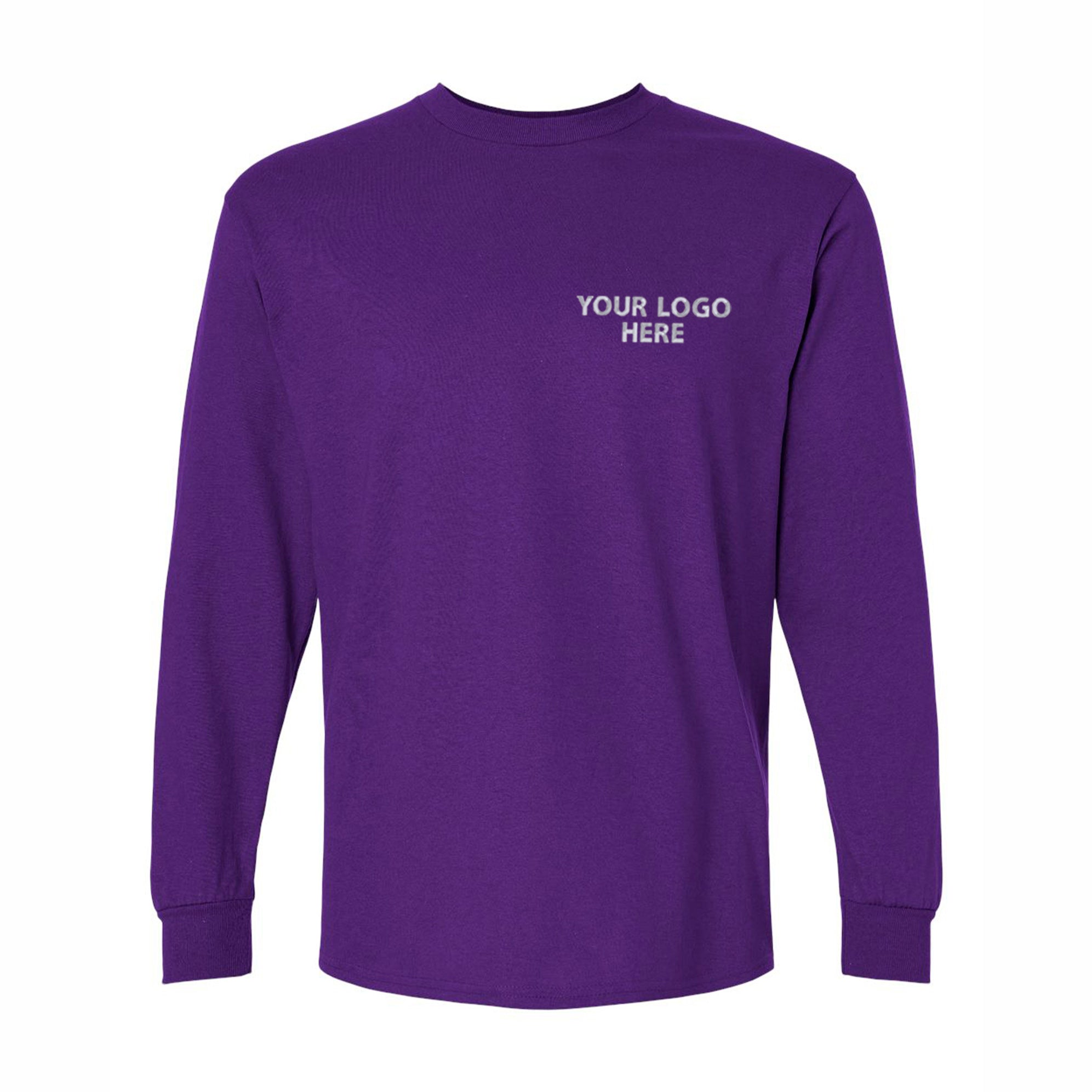 Gildan - Ultra Cotton® Long Sleeve T-Shirt - Front