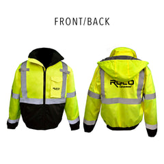 RUCO SAFETY Radians Type R Class 3 Weatherproof Bomber Jacket - SJ11QB-3ZGS