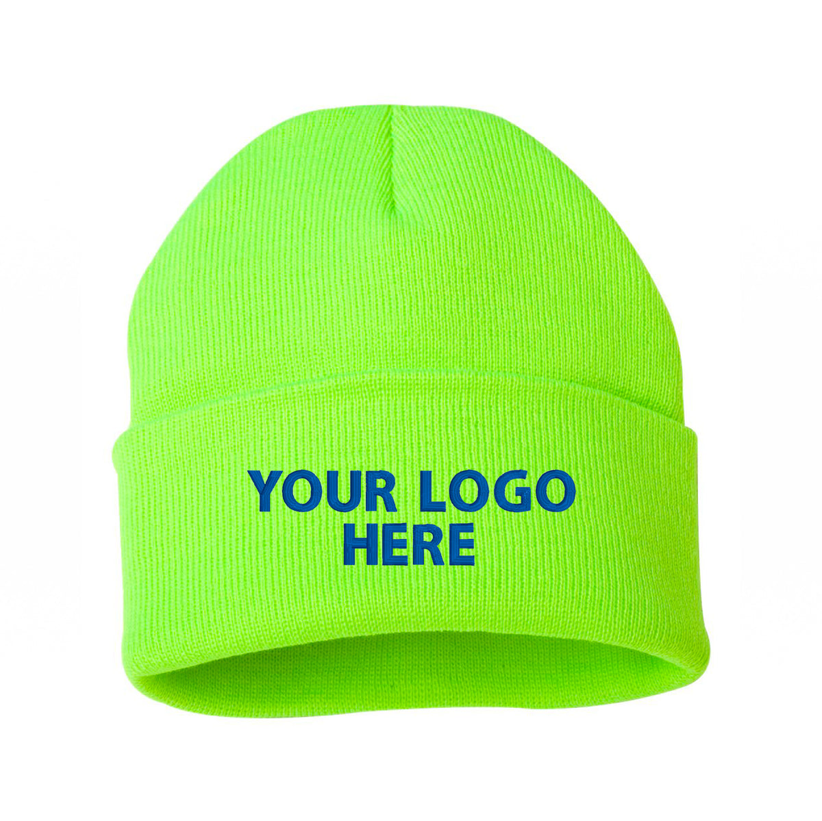 Sportsman - 12" Solid Cuffed Beanie - SP12