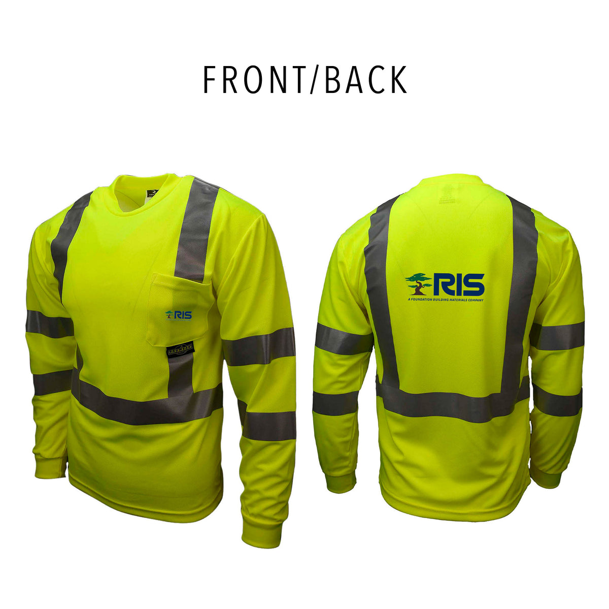 RIS SAFETY Radians Type R Class 3 Mesh Safety Shirt - ST21-3PGS